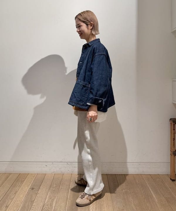 Kaoru Sakumaさんの「BEAMS WOMEN｜maturely / ゴート スエード ノーバッグ ベスト」を使ったコーディネート
