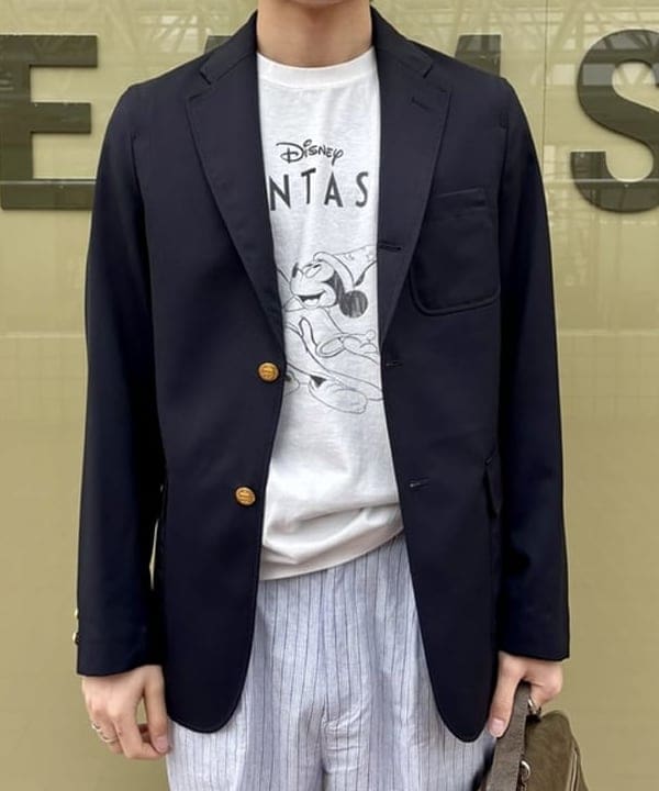 秋元 亮汰さんの「3B Blazer Combat Wool」を使ったコーディネート