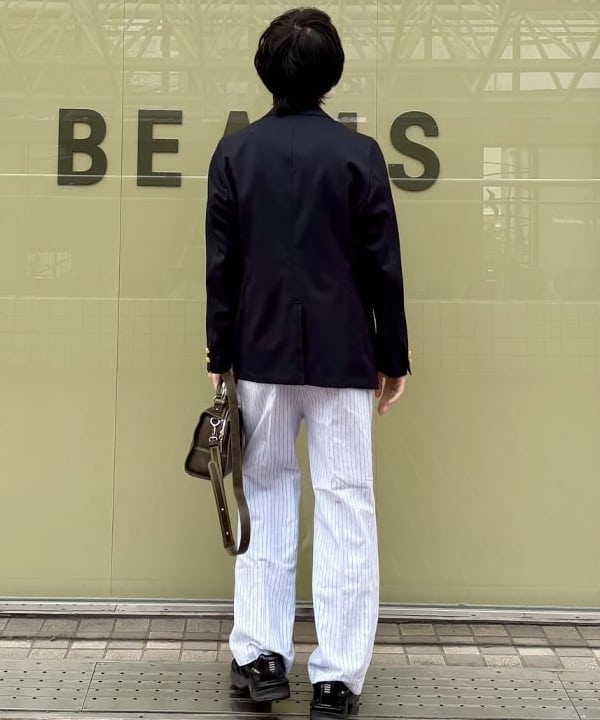 秋元 亮汰さんの「3B Blazer Combat Wool」を使ったコーディネート