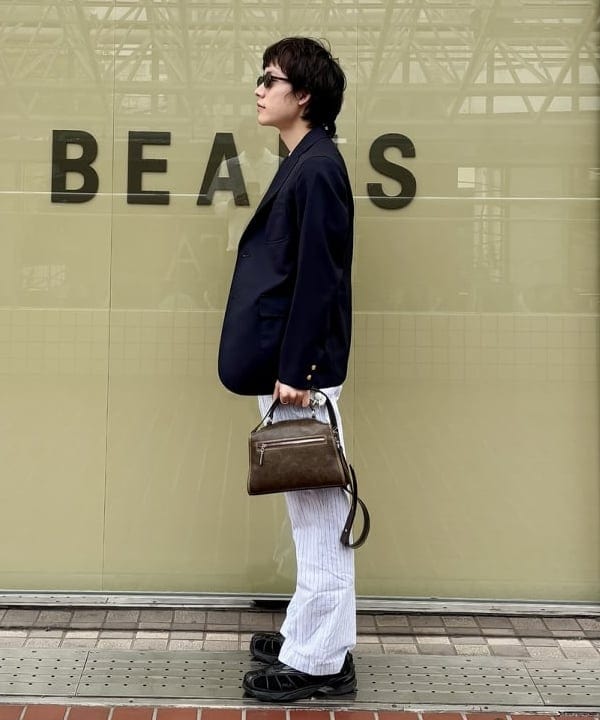 秋元 亮汰さんの「3B Blazer Combat Wool」を使ったコーディネート