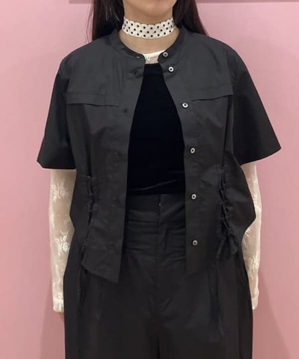 晶さんの「BEAMS WOMEN｜RBS / サイドリボン コクーンパンツ」を使ったコーディネート