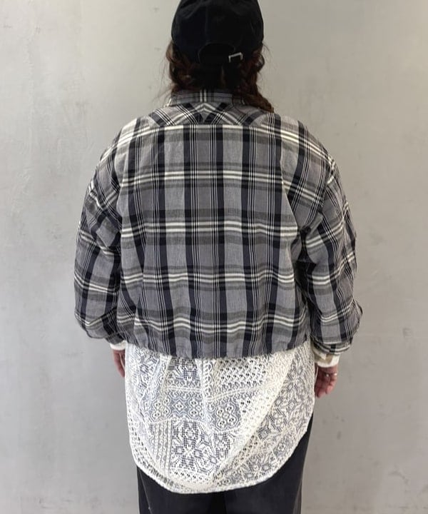 kawaiさんの「BEAMS WOMEN｜マドラス チェック ブルゾン」を使ったコーディネート