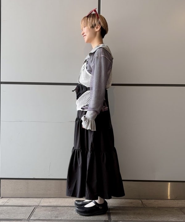 みりさんの「シアー ハイソックス」を使ったコーディネート