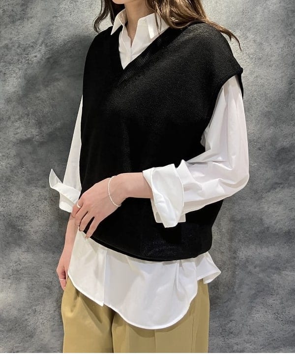 nodokaさんの「BEAMS WOMEN｜2WAY オーバーシャツ」を使ったコーディネート