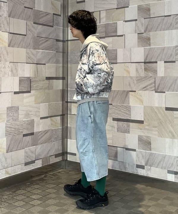 ひかるさんの「メッシュ フーディー」を使ったコーディネート