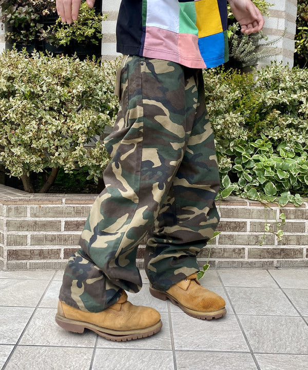はるひむさんの「BEAMS WOMEN｜SUGAR CANE Add Human Labor / PATCH WORK WORK  T-SHIRT」を使ったコーディネート