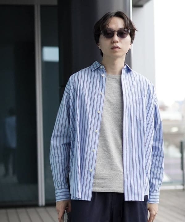 SUDOさんの「BEAMS WOMEN｜【別注】REMI RELIEF / Pocket T-shirt Heather Grey」を使ったコーディネート