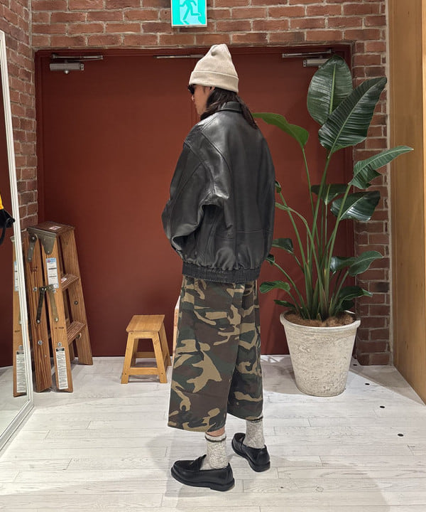 Rintaroさんの「BEAMS WOMEN｜レザー ブルゾン」を使ったコーディネート