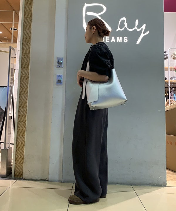 れいなさんの「BEAMS WOMEN｜RBS / ノット ショルダー バッグ」を使ったコーディネート