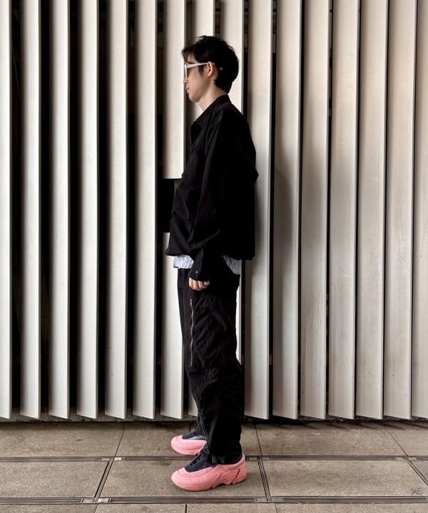 うえきんぐさんの「アクションプルオーバーシャツ」を使ったコーディネート