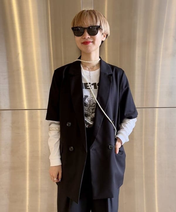 みりさんの「ランダム パール ネックレス」を使ったコーディネート