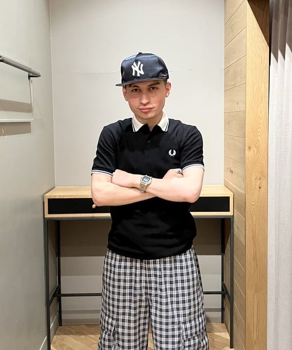 ディクソン 太陽さんの「BEAMS WOMEN｜【別注】NEW ERA / The Golfer Satin」を使ったコーディネート
