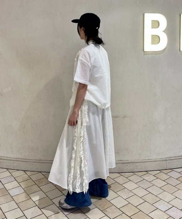 にしだてさんの「BEAMS WOMEN｜ARC&rsquo;TERYX / Aerios 5Panel Cap」を使ったコーディネート