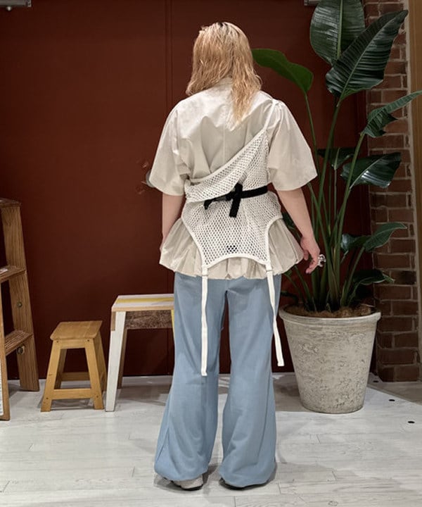 竹村 澄玲さんの「BEAMS WOMEN｜【別注】Champion / リバースウィーブ(R) ミリタリー パンツ」を使ったコーディネート