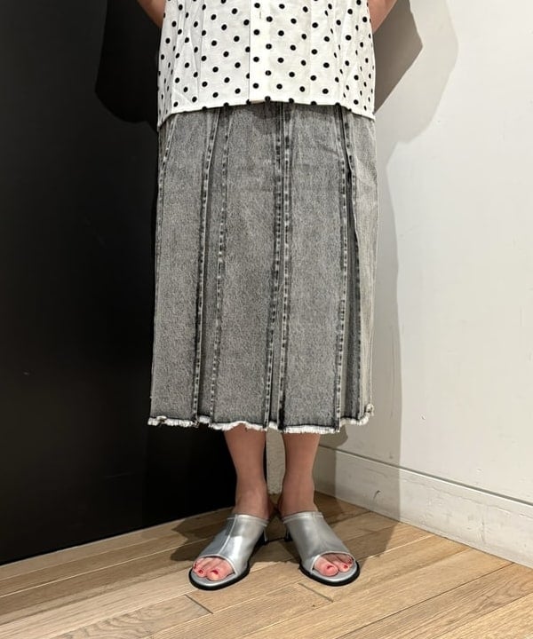 sakuraさんの「BEAMS WOMEN｜フリンジ ティアード キャミソール」を使ったコーディネート