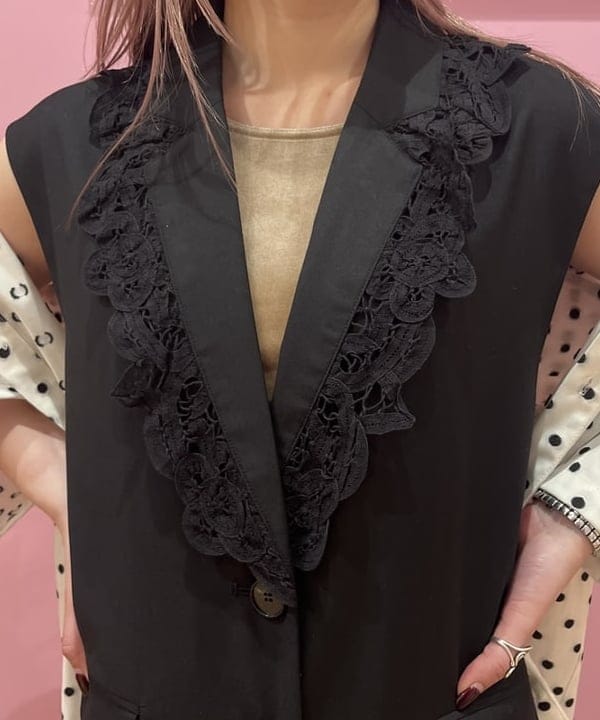 シオンさんの「BEAMS WOMEN｜RBS / ベロア カップ付きタンクトップ」を使ったコーディネート