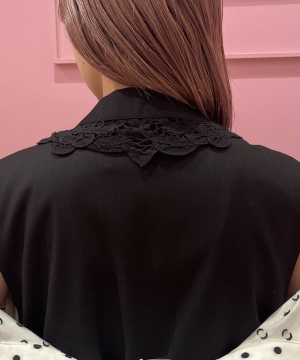 シオンさんの「BEAMS WOMEN｜RBS / ベロア カップ付きタンクトップ」を使ったコーディネート