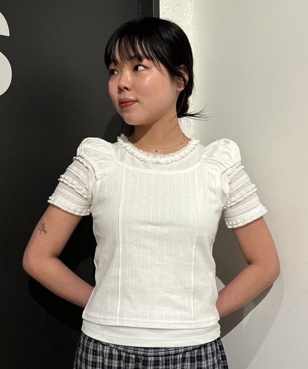 sakuraさんの「BEAMS WOMEN｜チェック カーゴ イージーパンツ」を使ったコーディネート