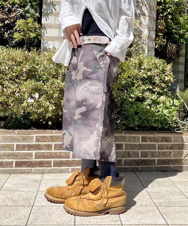 はるひむさんの「BEAMS WOMEN｜TICCA / リネン スクエア ビッグシャツ」を使ったコーディネート