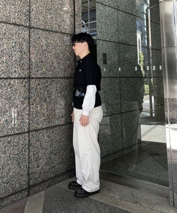 赤羽 花さんの「BEAMS WOMEN｜GEVAERT BANDWEVERIJ / 30mm ソリッド ベルト 23FW」を使ったコーディネート