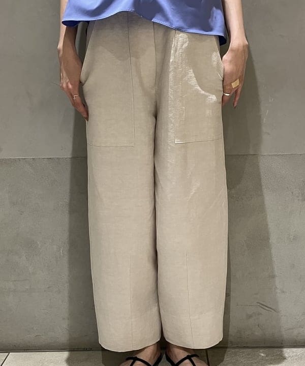 nodokaさんの「BEAMS WOMEN｜AK+1 / コットン ツイストショルダー ブラウス」を使ったコーディネート