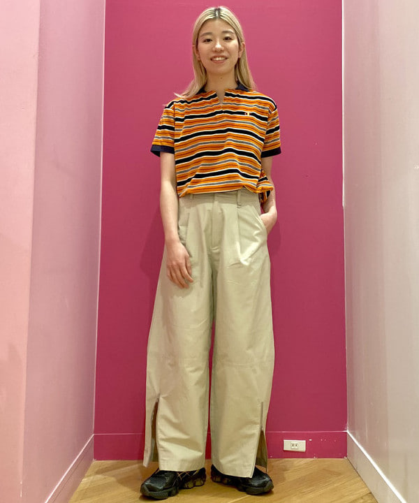 椎葉 未琴さんの「BEAMS WOMEN｜【別注】Champion / ポロシャツ」を使ったコーディネート