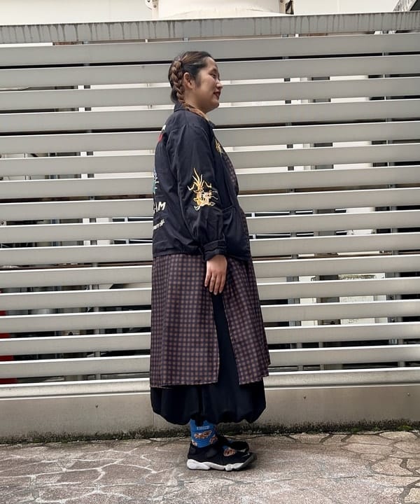 Kyooka Sayakaさんの「BEAMS WOMEN｜【別注】FOR BARE FEET / ジャガードソックス 25SS」を使ったコーディネート