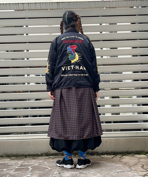 Kyooka Sayakaさんの「BEAMS WOMEN｜【別注】FOR BARE FEET / ジャガードソックス 25SS」を使ったコーディネート