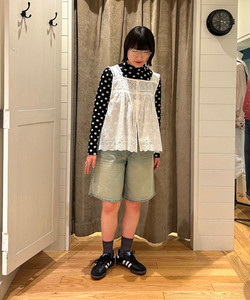 BEAMS BOY（ビームス ボーイ）カットワーク キャミソール