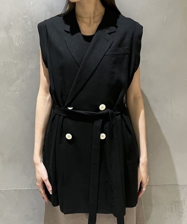 nodokaさんの「BEAMS WOMEN｜丸胴 テレコ タンクトップ」を使ったコーディネート