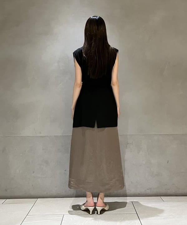 nodokaさんの「BEAMS WOMEN｜丸胴 テレコ タンクトップ」を使ったコーディネート