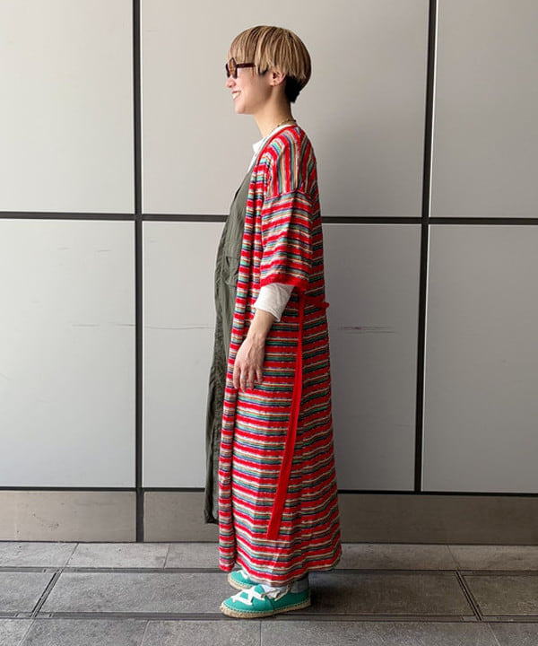 みりさんの「ナイロン タッサー C-1 ノースリーブ ワンピース」を使ったコーディネート