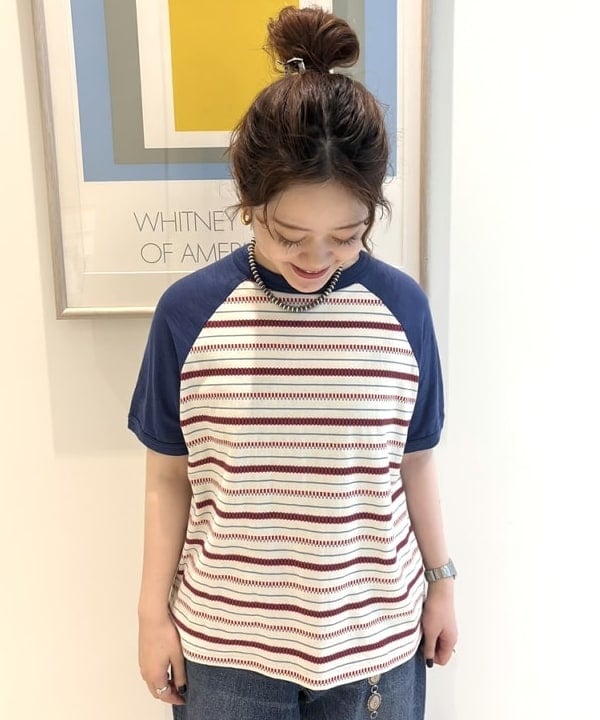 カスタニ モモノさんの「BEAMS WOMEN｜ハンティング ノースリーブ シャツ」を使ったコーディネート