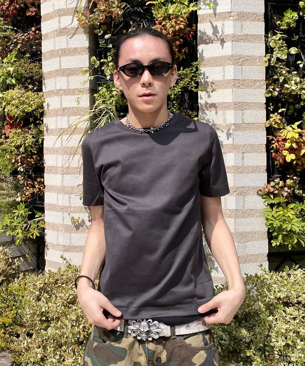 はるひむさんの「BEAMS WOMEN｜AK+1 / ハイゲージ コットン Tシャツ」を使ったコーディネート