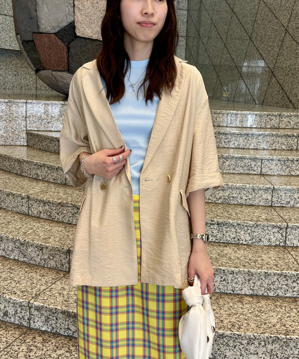 はやしあかねさんの「BEAMS WOMEN｜RBS / モチーフ ミニ バッグ」を使ったコーディネート