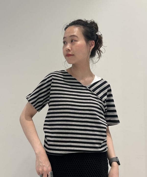 清水 彩乃さんの「BEAMS WOMEN｜maturely / フィッシュ ネット タンクトップ」を使ったコーディネート