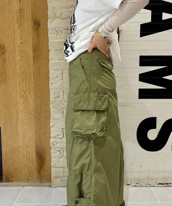 ナツハさんの「BEAMS WOMEN｜M-47 ディテール スカート」を使ったコーディネート