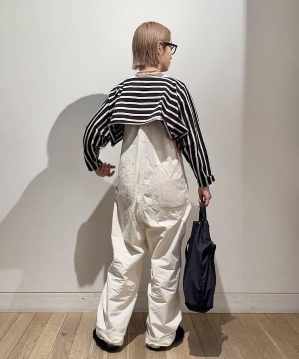 Kaoru Sakumaさんの「BEAMS WOMEN｜リブ クルー 3/4 カットソー」を使ったコーディネート