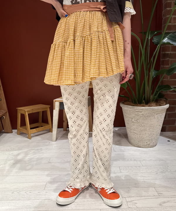 優意さんの「BEAMS WOMEN｜ショート ベースボール ショートスリーブ シャツ」を使ったコーディネート