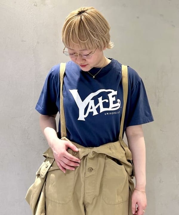 スミレさんの「BEAMS WOMEN｜【別注】GOOD ROCK SPEED / カレッジ Tシャツ」を使ったコーディネート