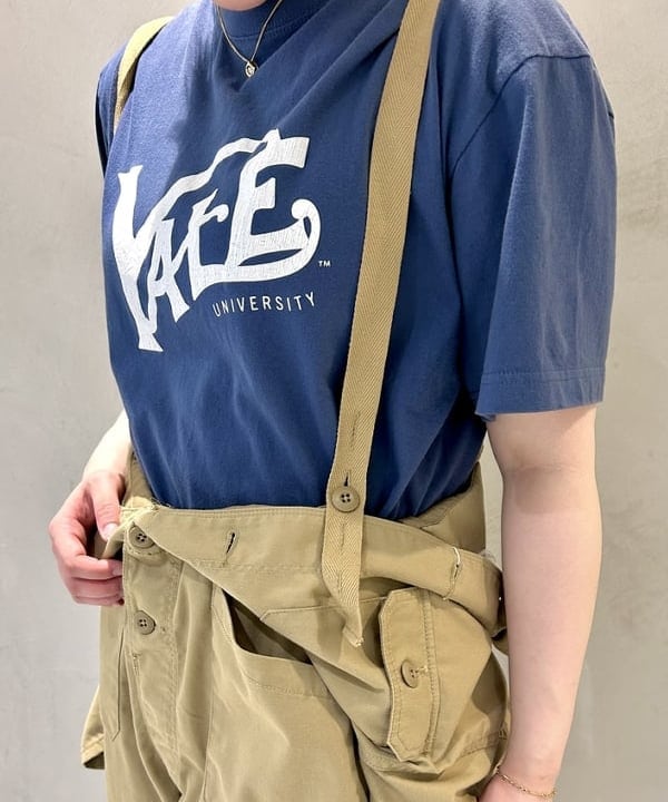 スミレさんの「BEAMS WOMEN｜【別注】GOOD ROCK SPEED / カレッジ Tシャツ」を使ったコーディネート