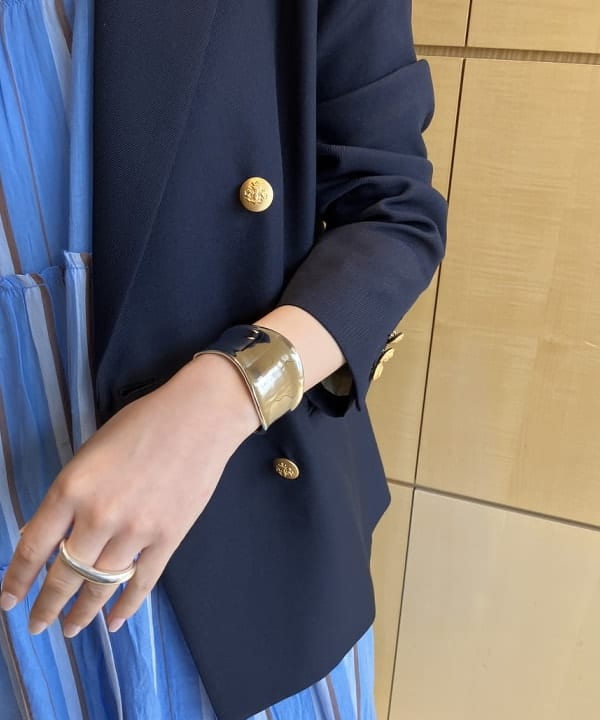 NATSUKIさんの「BEAMS WOMEN｜ドライギャバジン ６ボタン ダブルジャケット」を使ったコーディネート