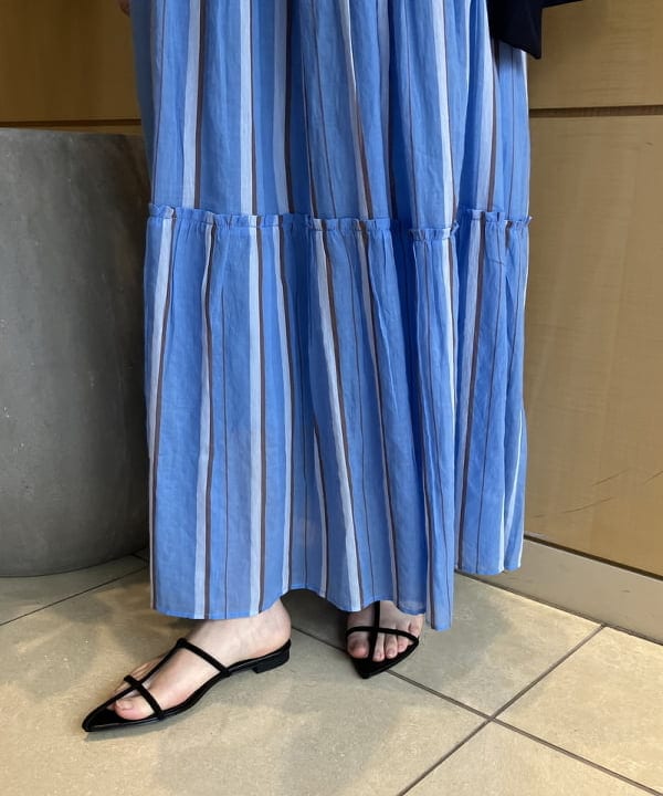 NATSUKIさんの「BEAMS WOMEN｜ドライギャバジン ６ボタン ダブルジャケット」を使ったコーディネート