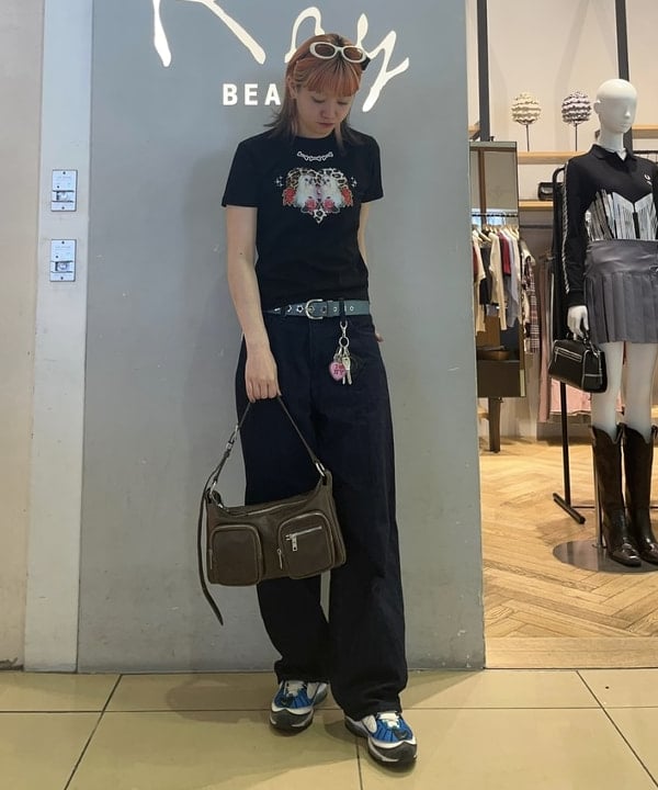 ゆいさんの「BEAMS WOMEN｜スター ベルト」を使ったコーディネート