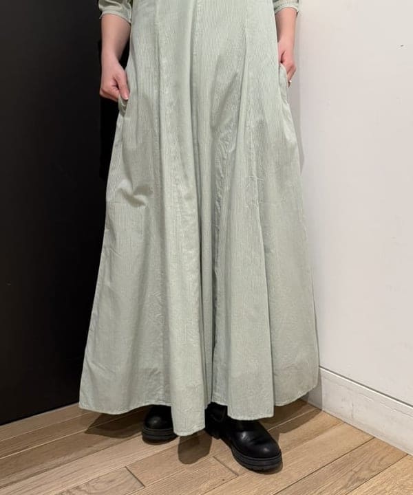 Ito_ririkaさんの「BEAMS WOMEN｜【別注】ne Quittez pas / ボイル ギャザースリーブ ワンピース」を使ったコーディネート