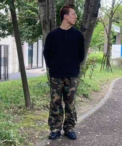 BEAMS T（ビームスT）【SPECIAL PRICE】ワッフル ヘンリーネック