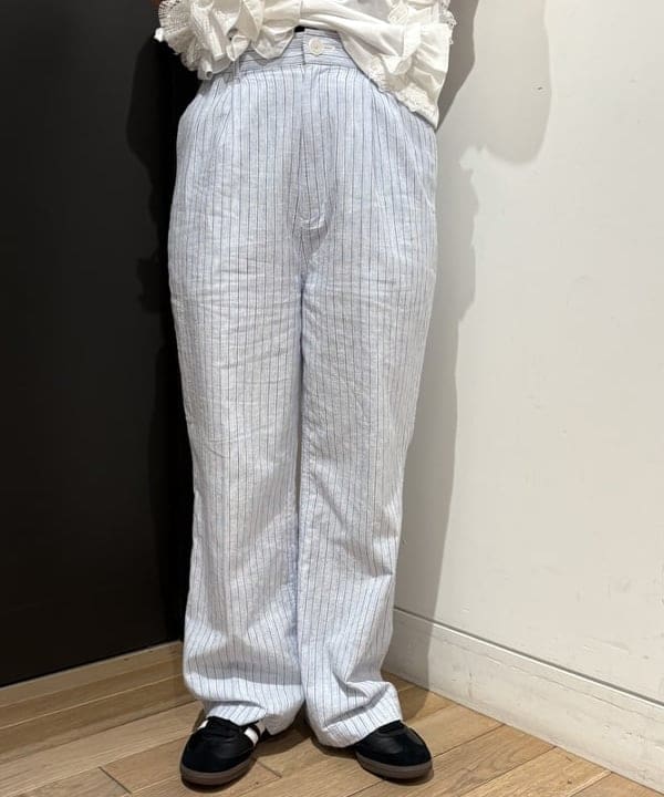 キムさんの「BEAMS WOMEN｜【別注】TORI-TO / コラージュ Tシャツ」を使ったコーディネート
