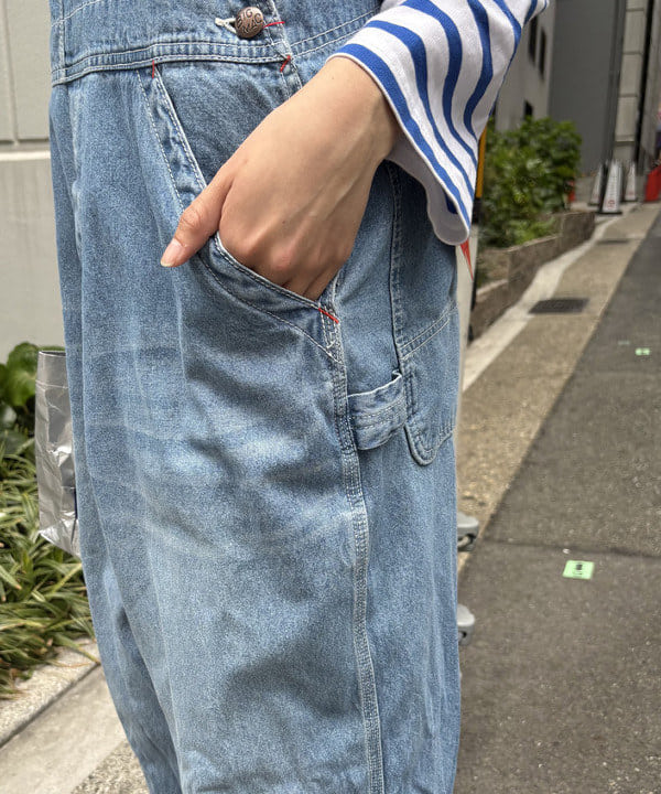 み　う　ちさんの「BEAMS WOMEN｜【別注】BIGMAC / デニム オーバーオール 25SS」を使ったコーディネート