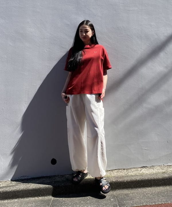 ayaさんの「BEAMS WOMEN｜PLAKTON / ダブル バックル サンダル」を使ったコーディネート