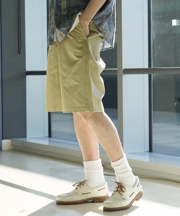 SUDOさんの「BEAMS WOMEN｜フェード ワーク チェックシャツ」を使ったコーディネート